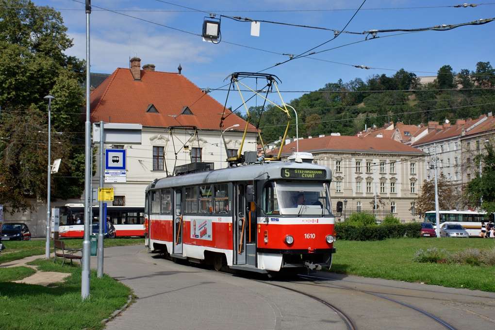 Брно, Tatra T3G № 1610