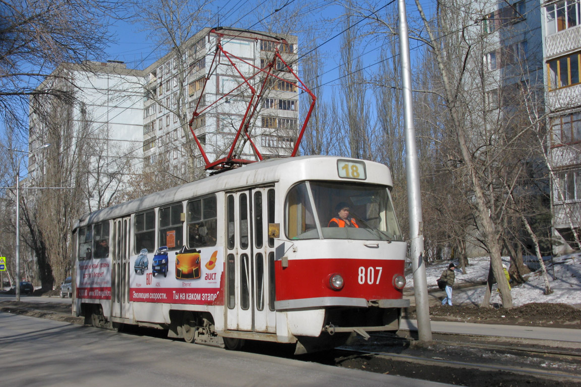 Самара, Tatra T3SU № 807