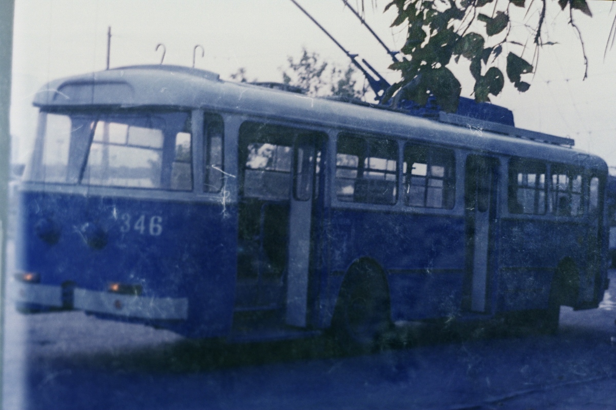 Пловдив, Škoda 9Tr16 № 346; Пловдив — Исторически снимки — Тролейбуси • Исторические фотографии — Троллейбусов