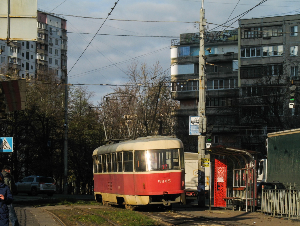 Киев, Tatra T3SU № 5945