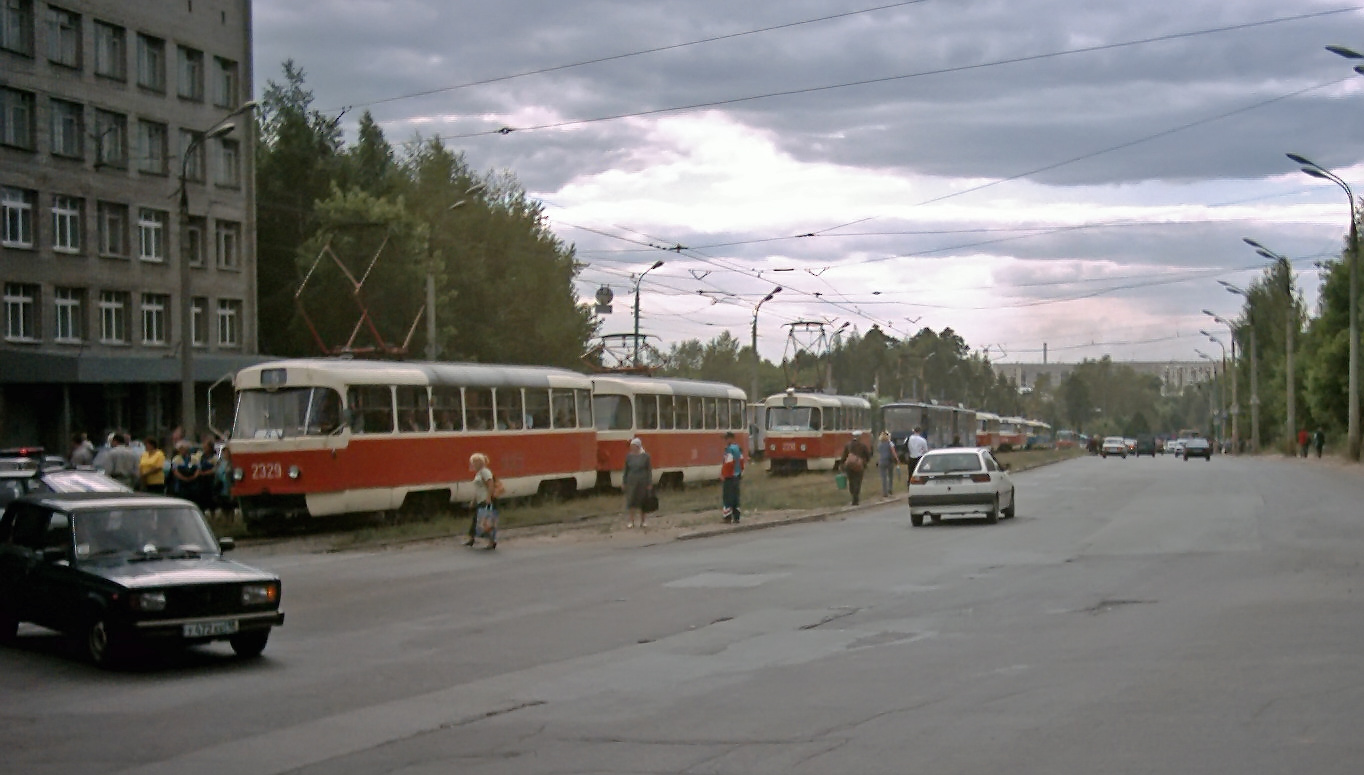 Ижевск, Tatra T3SU № 2329; Ижевск — Линии электротранспорта