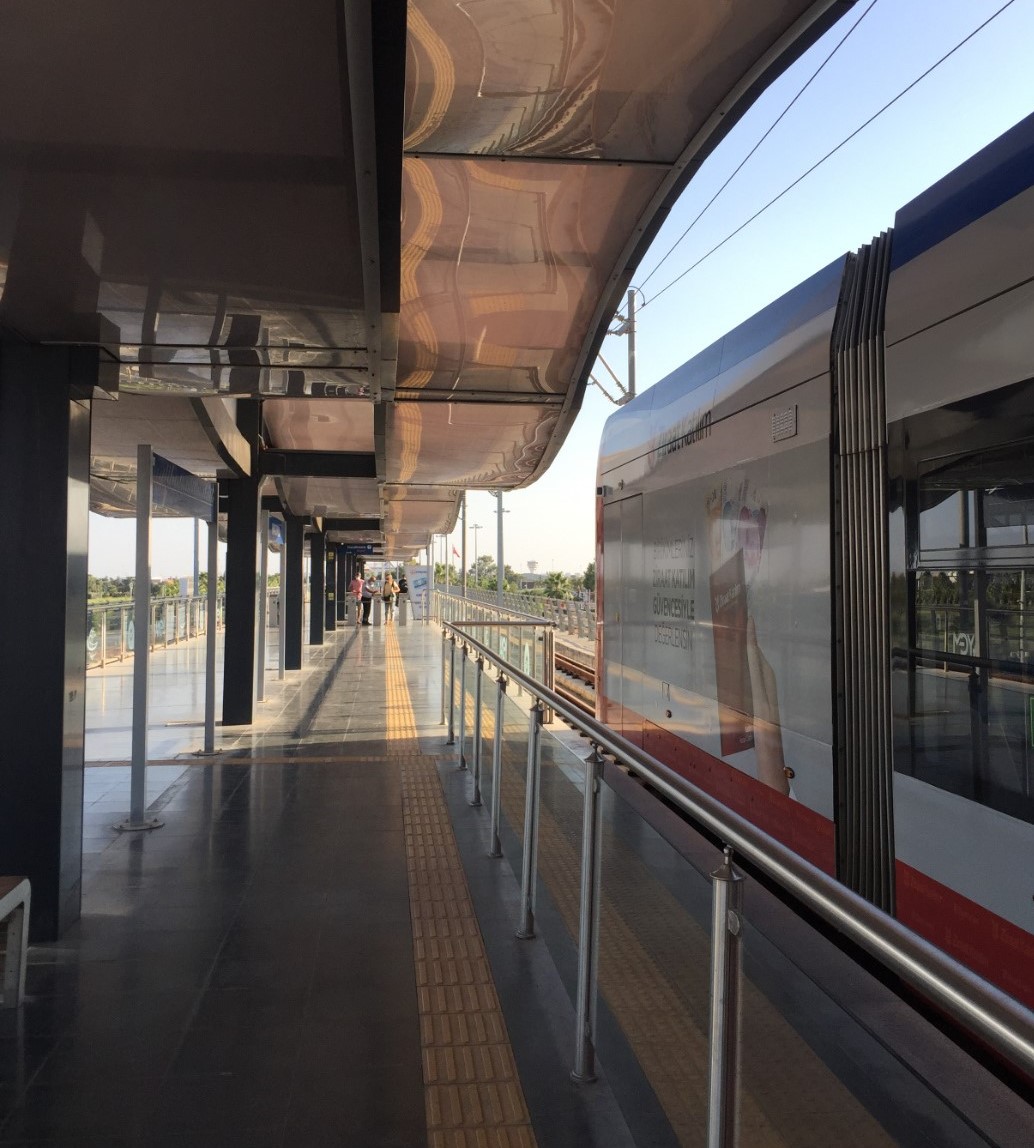 Antalya — Lines and Infrastructure — light rail tram