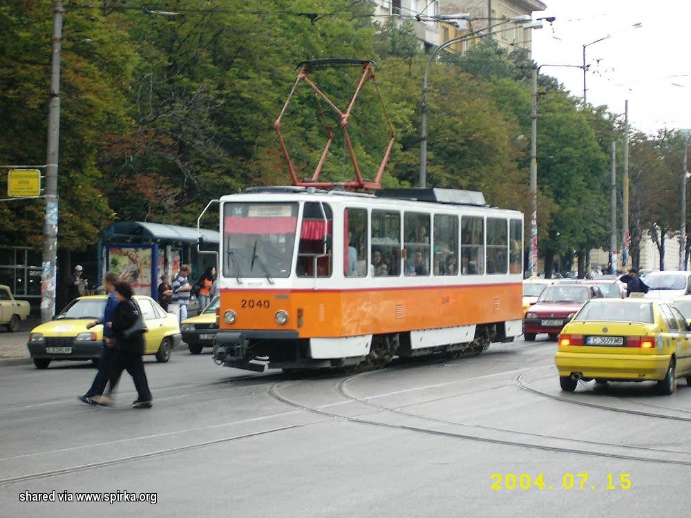 София, Tatra T6A2B № 2040