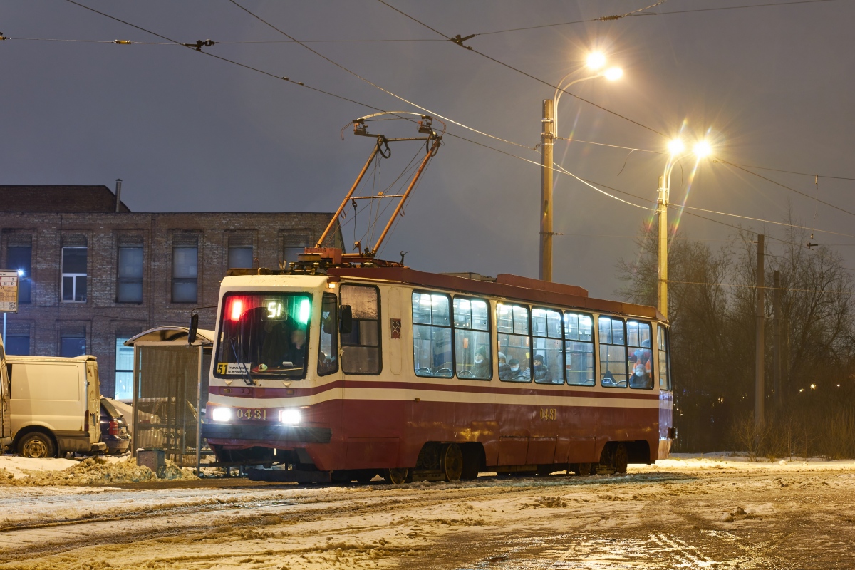 Санкт-Петербург, 71-134К (ЛМ-99К) № 0431