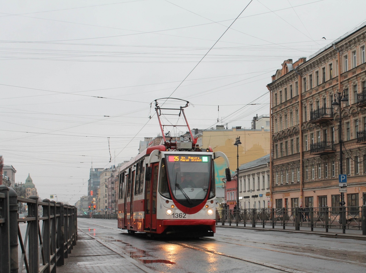 Санкт-Петербург, 71-134А (ЛМ-99АВН) № 1362