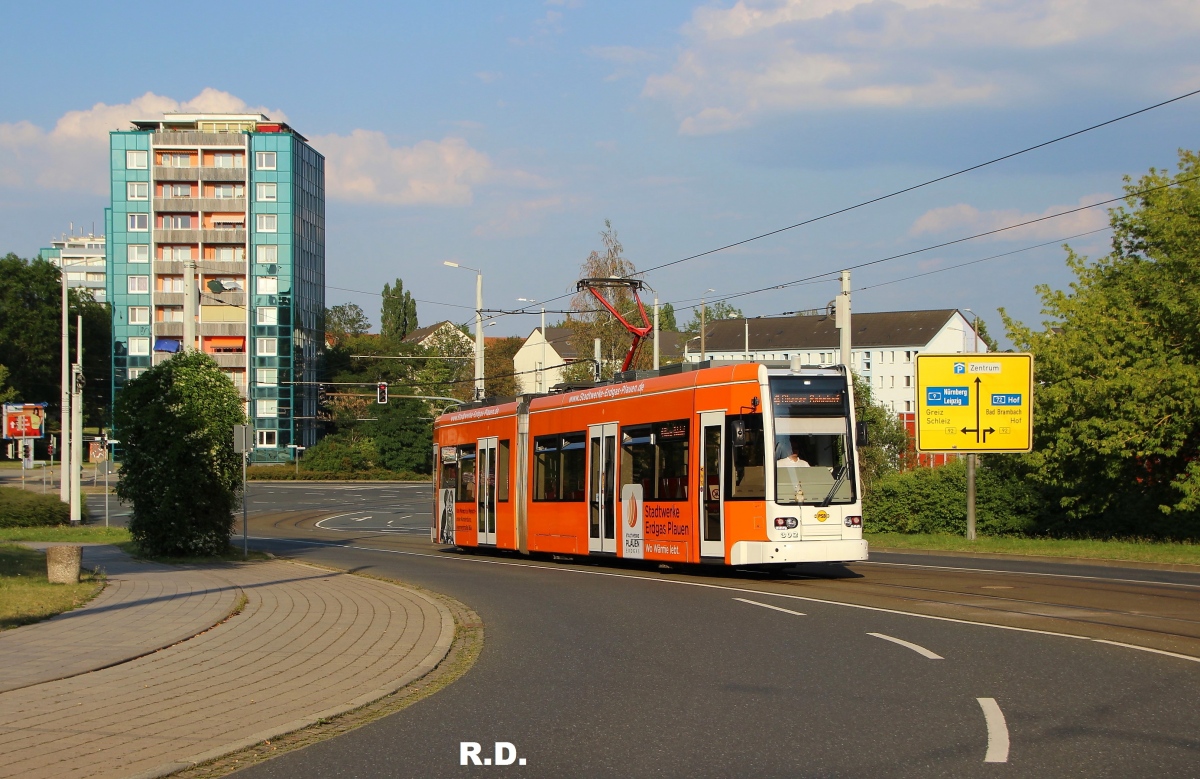 Plauen, Bombardier NGT6 PSB № 302