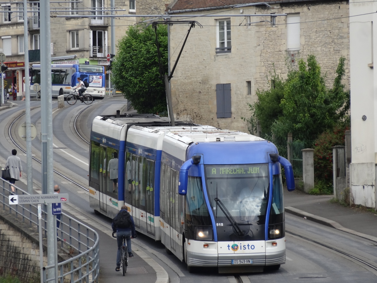 Caen, Bombardier TVR # 515