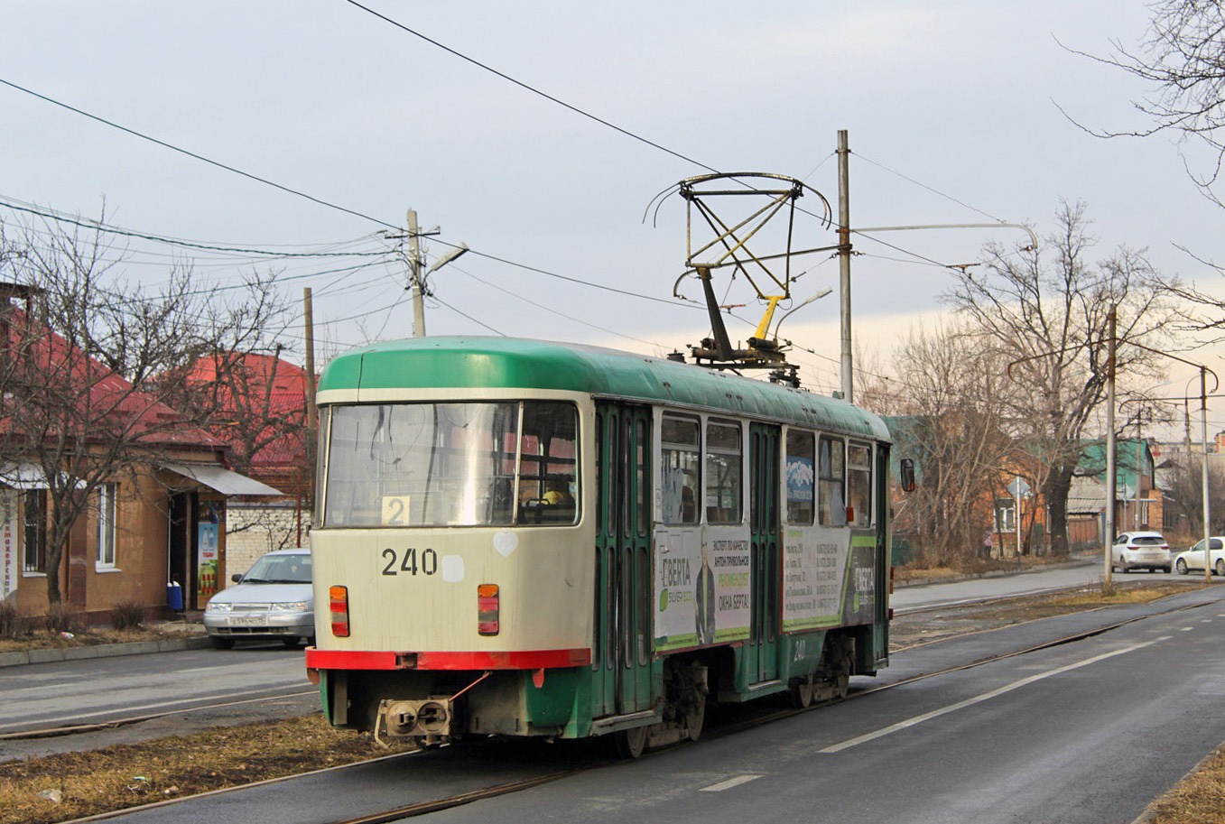 Владикавказ, Tatra T4DM № 240