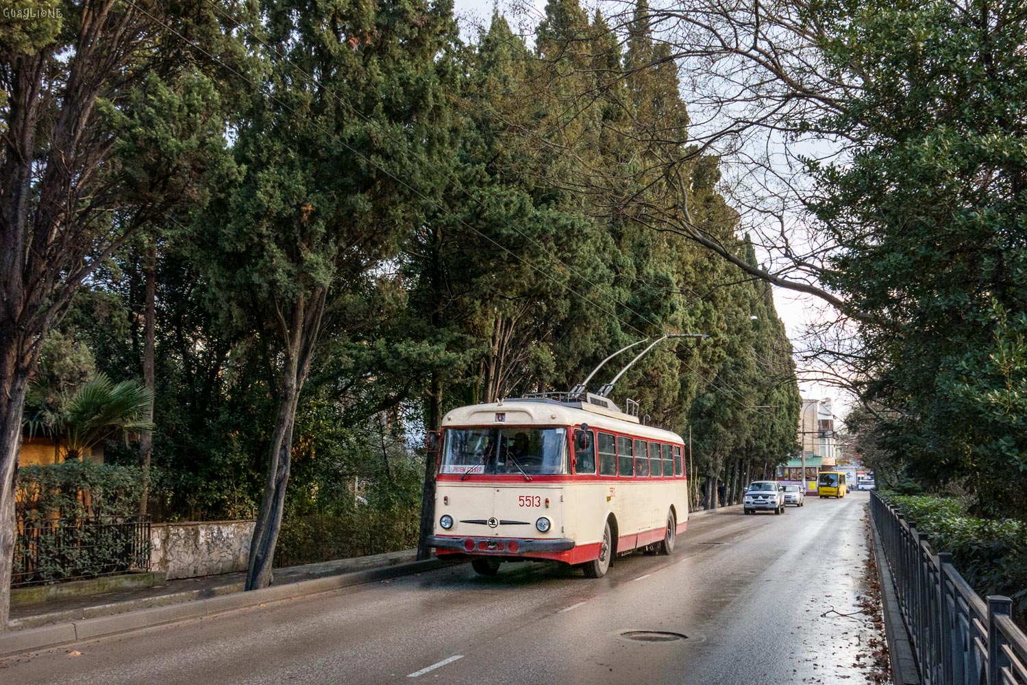 Крымский троллейбус, Škoda 9Tr19 № 5513
