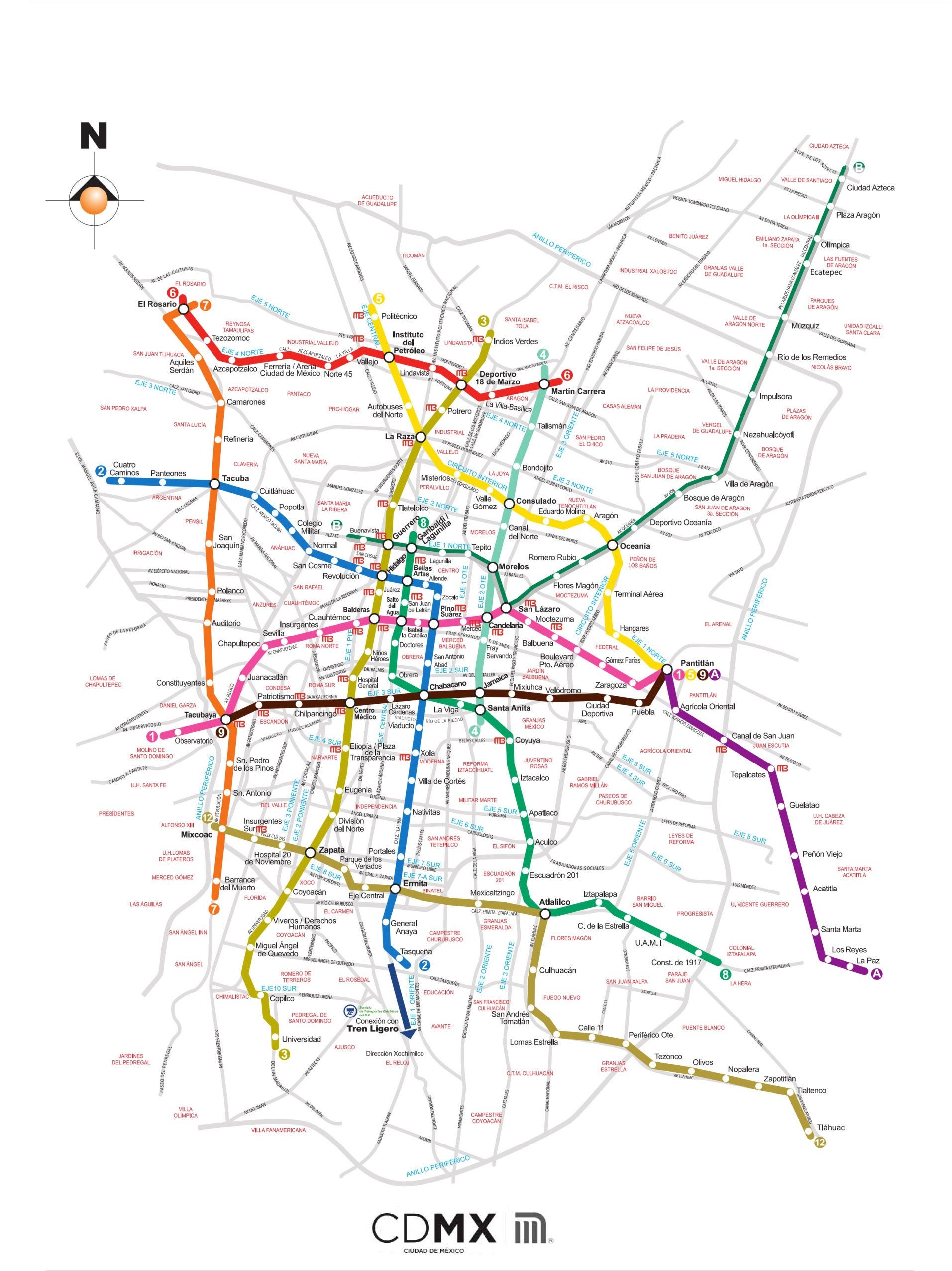 Mexico City — Maps and Plans