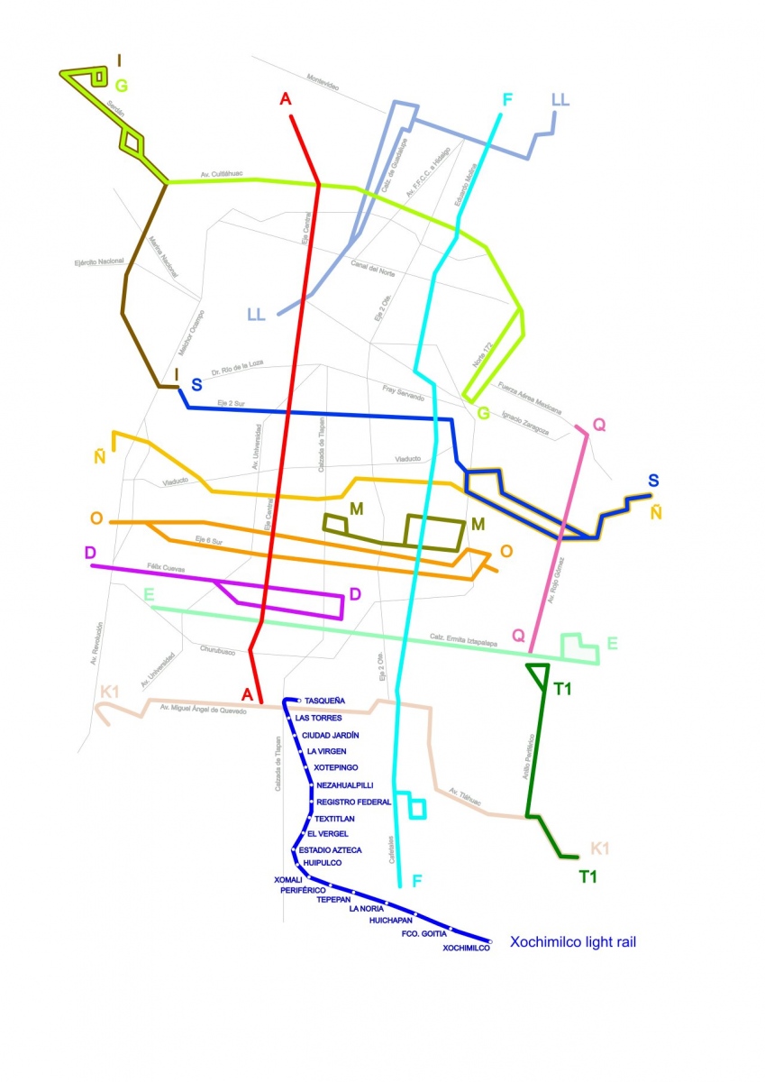 Mexico City — Maps and Plans