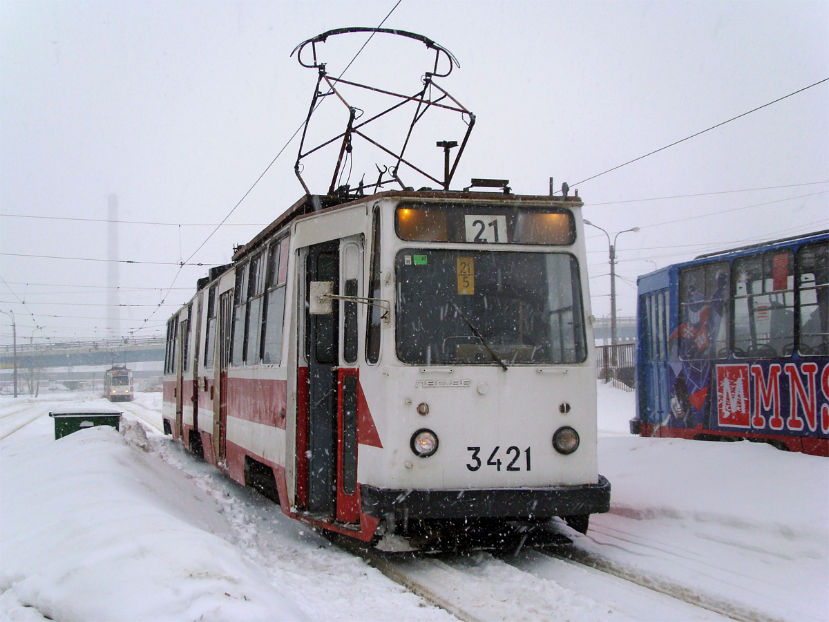 Saint-Petersburg, LVS-86K č. 3421