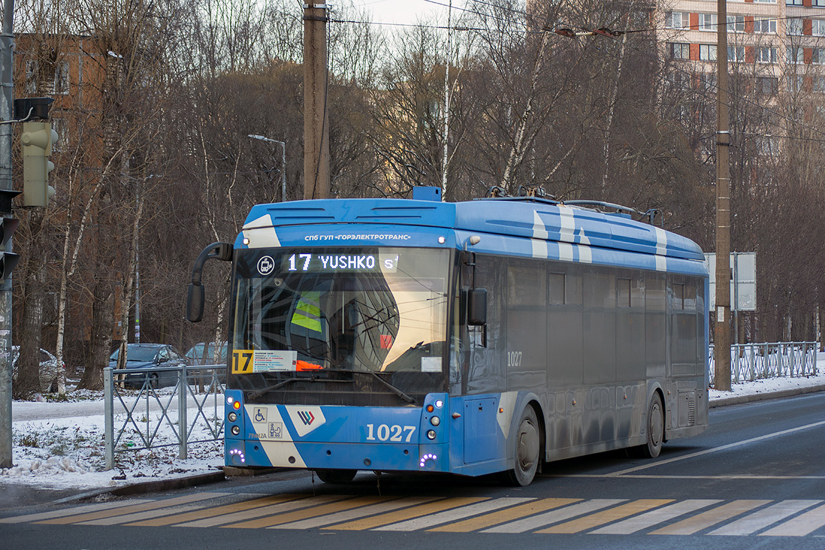 Санкт-Петербург, Тролза-5265.08 «Мегаполис» № 1027