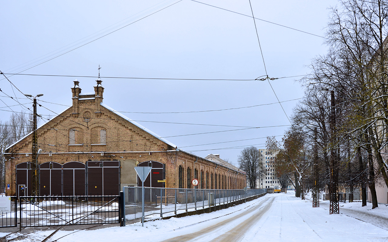 Rīga — Miscellaneous photos; Rīga — Tramway Lines and Infrastructure