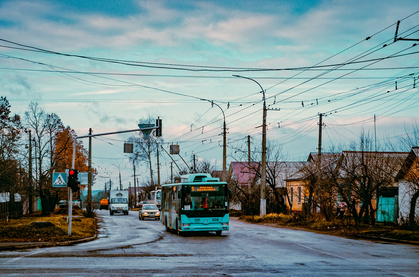 Chernihiv, Etalon T12110 “Barvinok” № 508; Chernihiv — Trolleybus lines