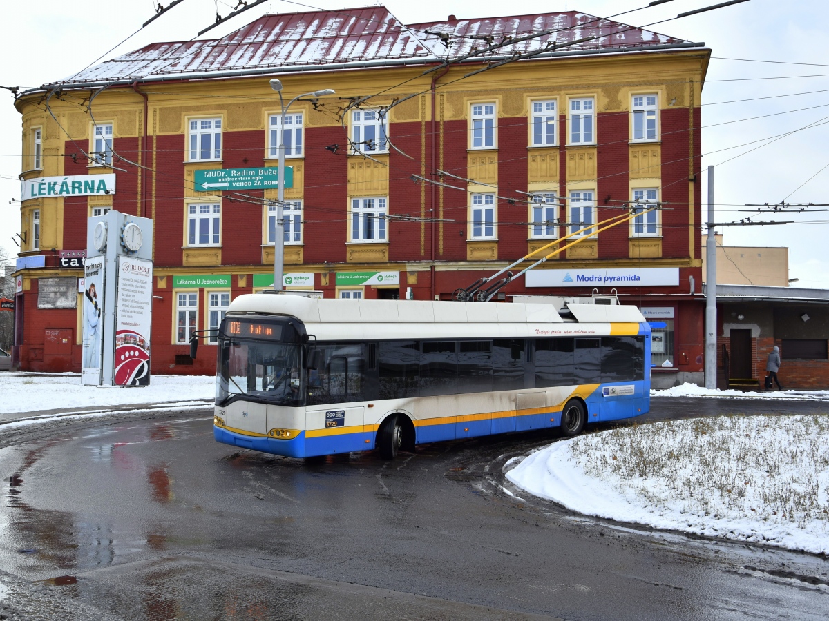 Ostrava, Solaris Trollino II 12 AC # 3729