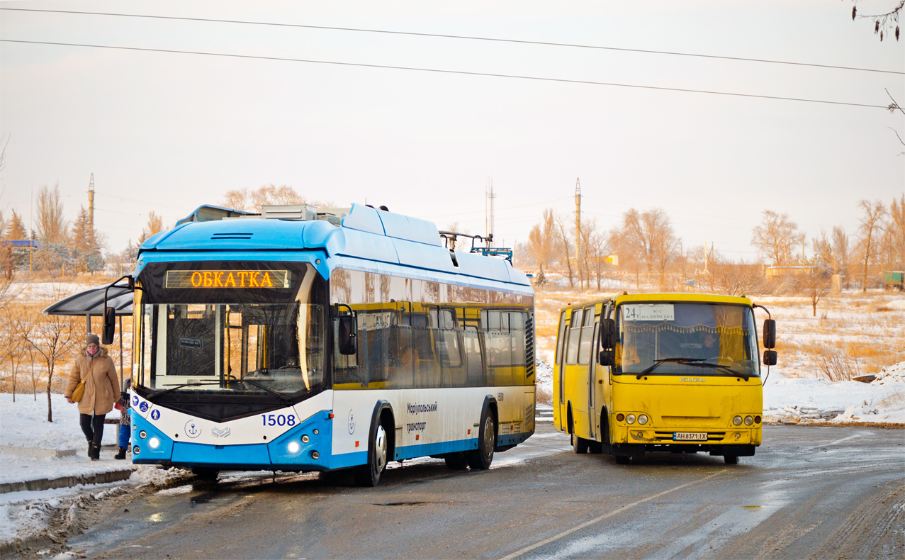 Mariupol, AKSM 32100D (BKM-Ukraine) — 1508; Mariupol — New trolleybuses: AKSM Ukraine