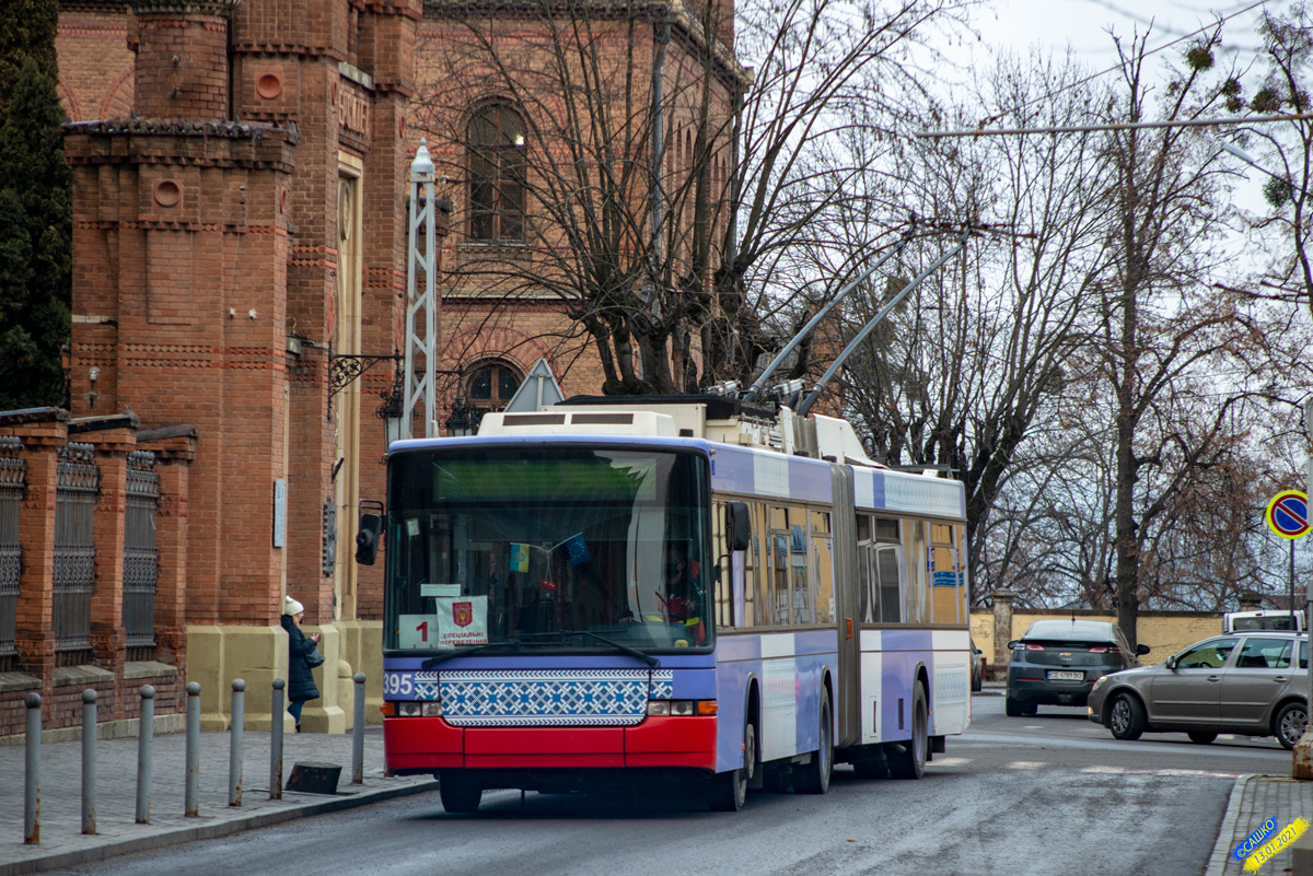Черновцы, Hess SwissTrolley 2 (BGT-N1) № 395