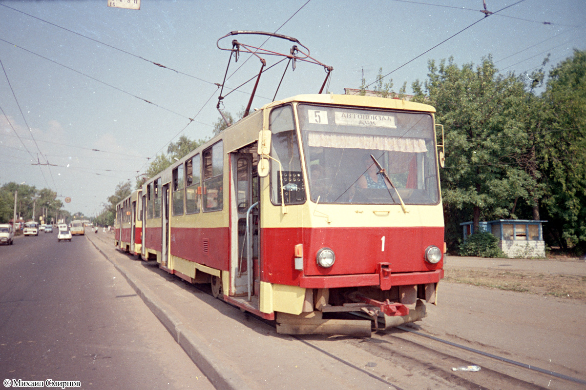 Тверь, Tatra T6B5SU № 1; Тверь — Тверской трамвай в начале 2000-х гг. (2002 — 2006 гг.)
