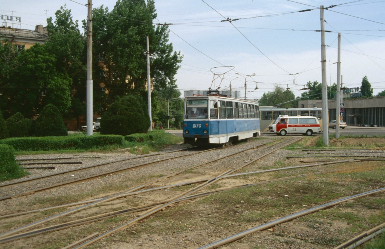 Ташкент, 71-605 (КТМ-5М3) № 1576; Ташкент — Трамвайная сеть и инфраструктура