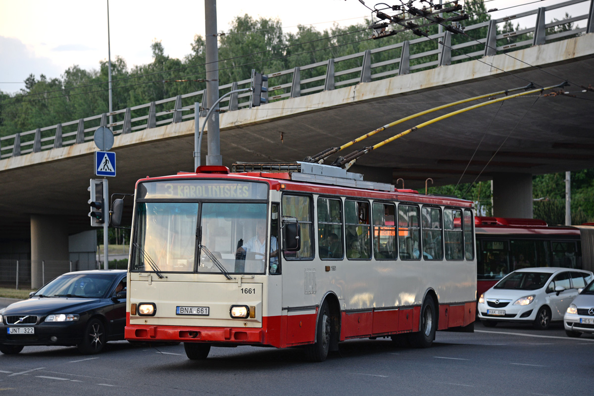 Вильнюс, Škoda 14Tr17/6M № 1661