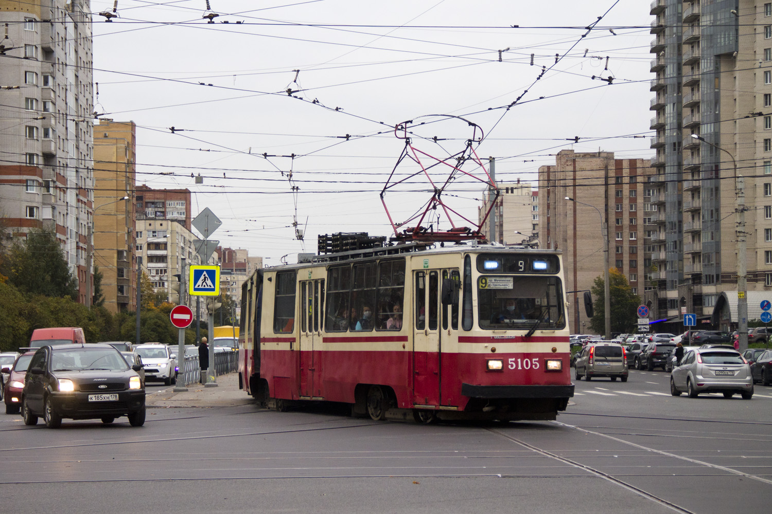 Санкт-Петербург, ЛВС-86К № 5105