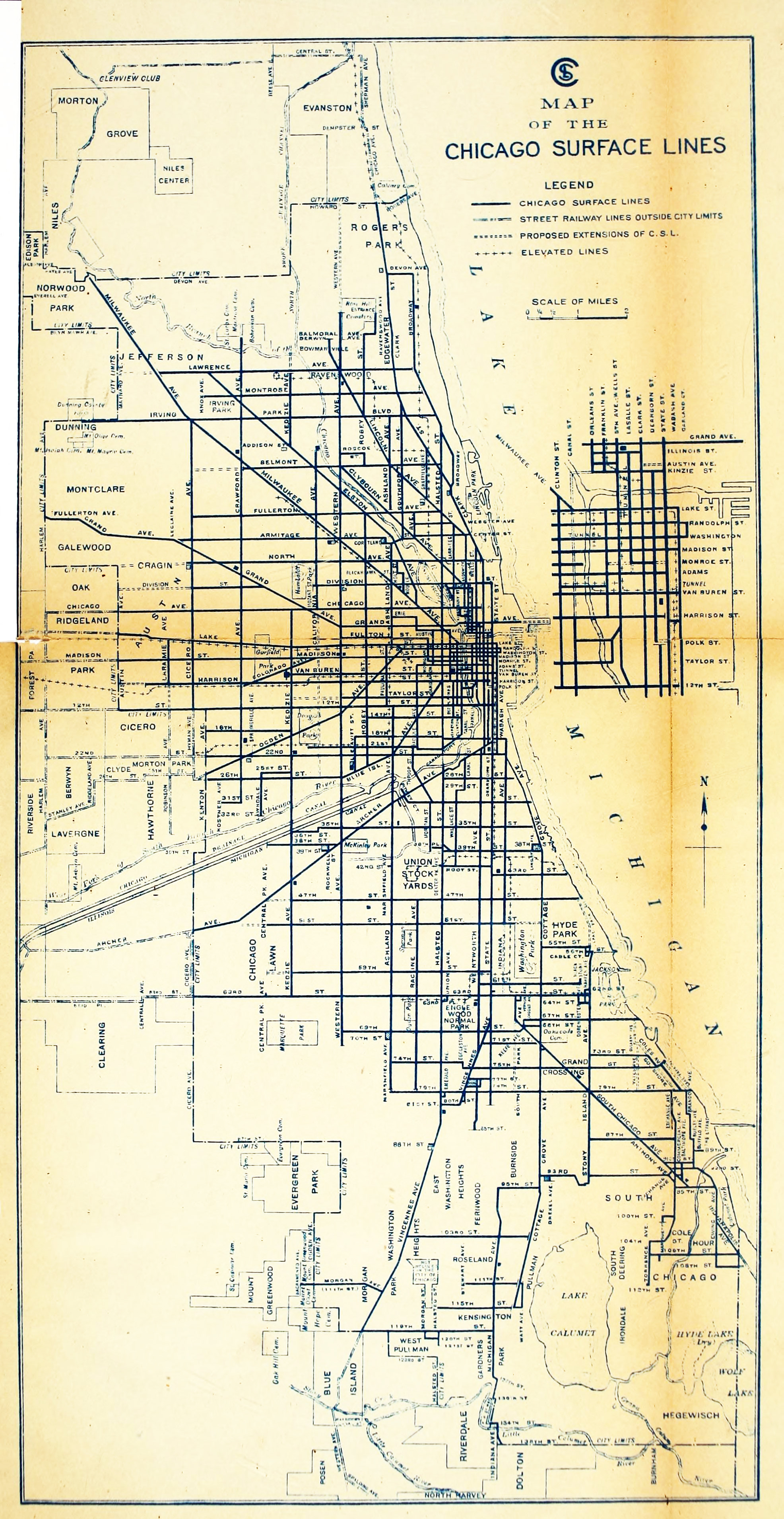 Chicago — Maps and Plans