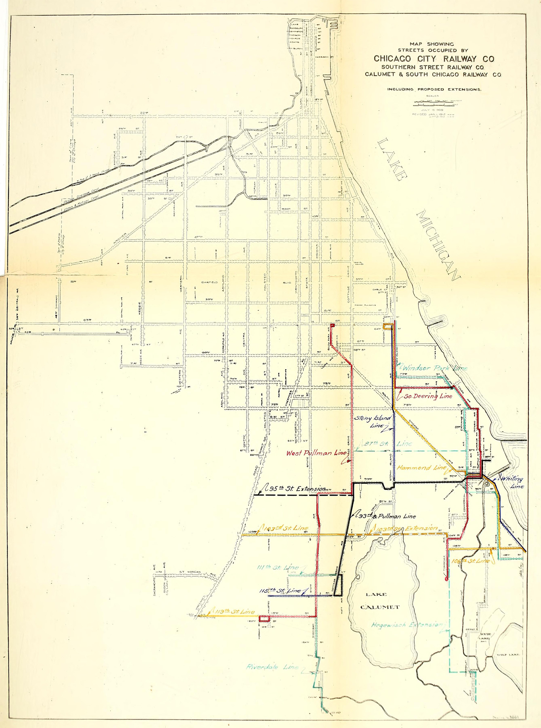 Chicago — Maps and Plans