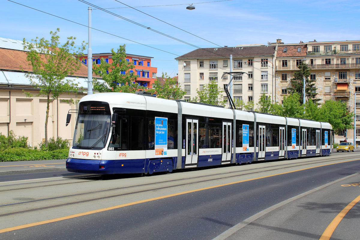 Женева, Bombardier Flexity Outlook № 883