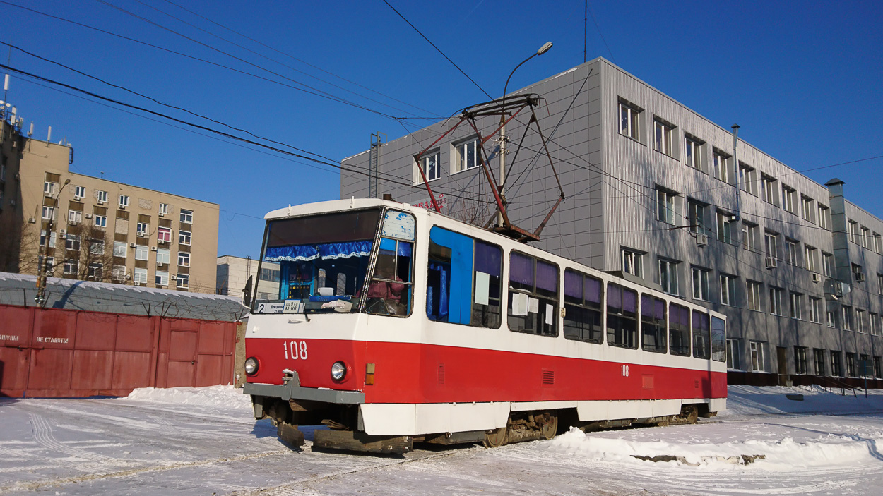 Lipetsk, Tatra T6B5SU # 108