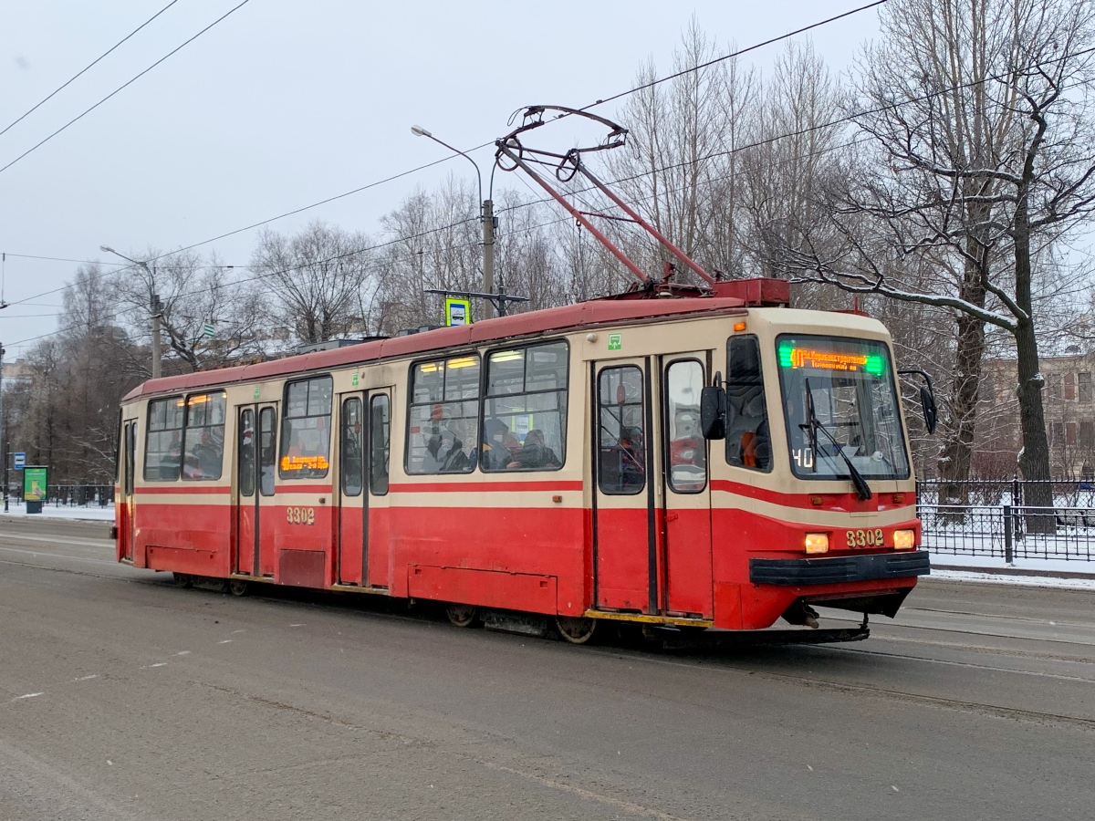 Санкт-Петербург, 71-134А (ЛМ-99АВ) № 3302