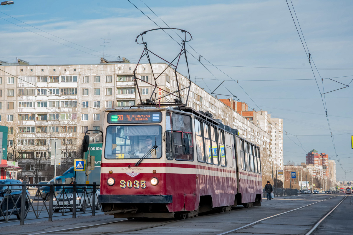 Санкт-Петербург, ЛВС-86К № 3035