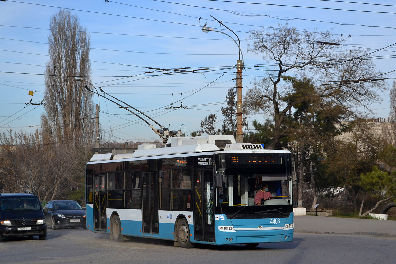 Крымский троллейбус, Богдан Т70115 № 4403