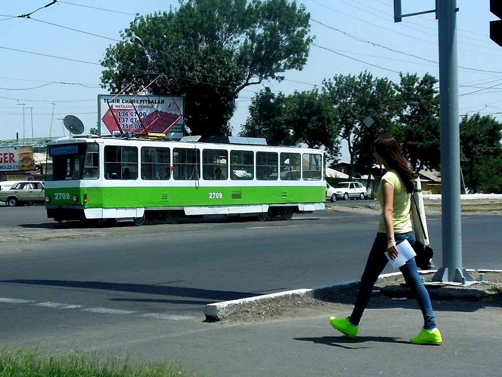 Ташкент, Tatra T6B5SU № 2709