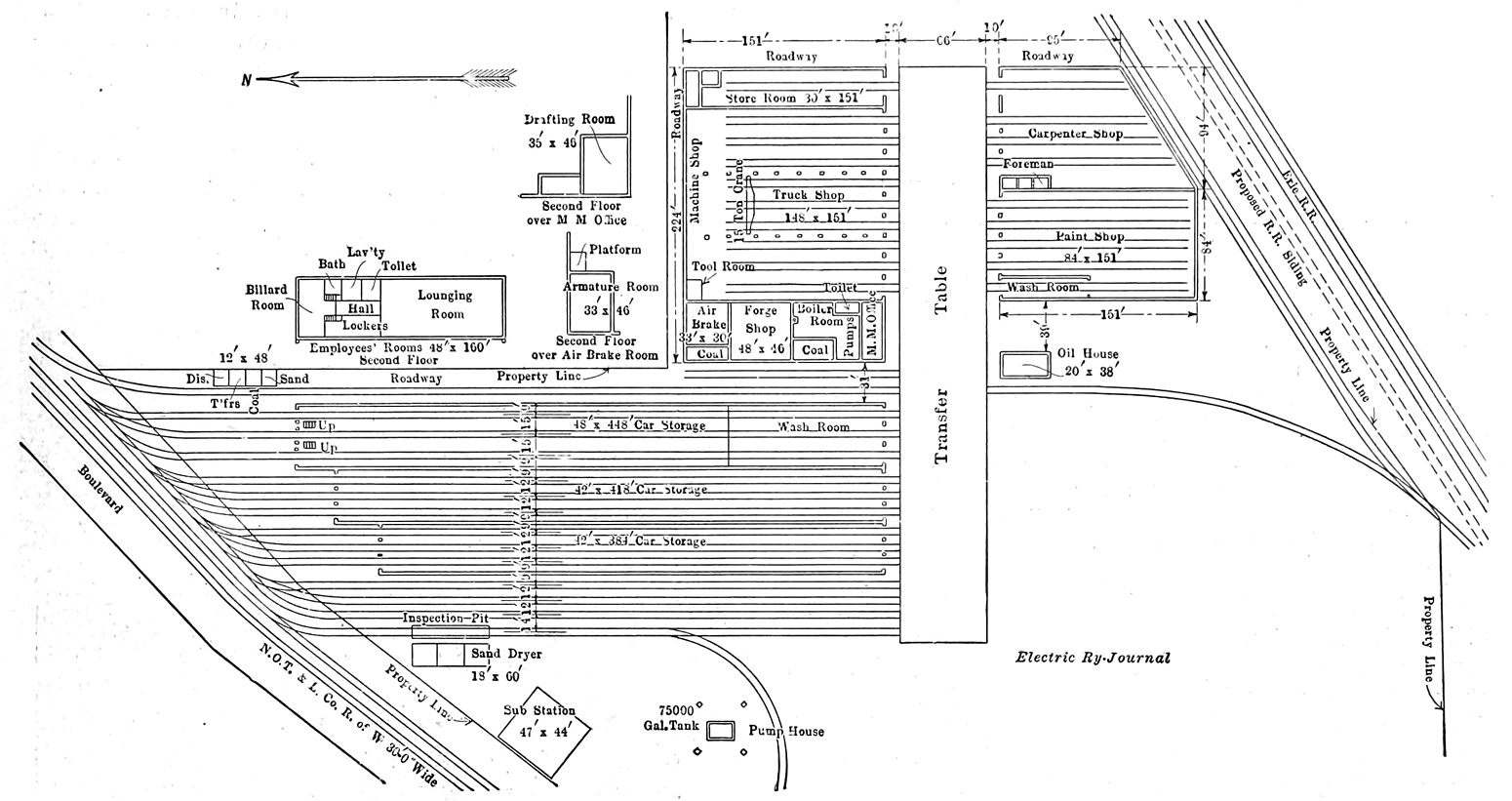 Akron — Maps and Plans