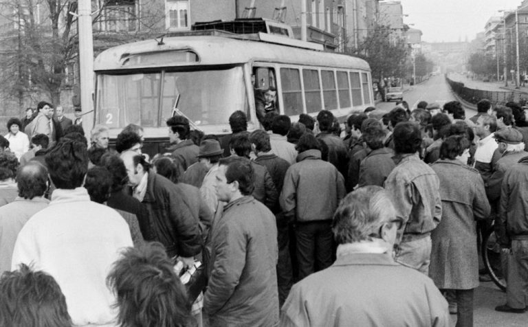 Пловдив — Исторически снимки — Тролейбуси • Исторические фотографии — Троллейбусов