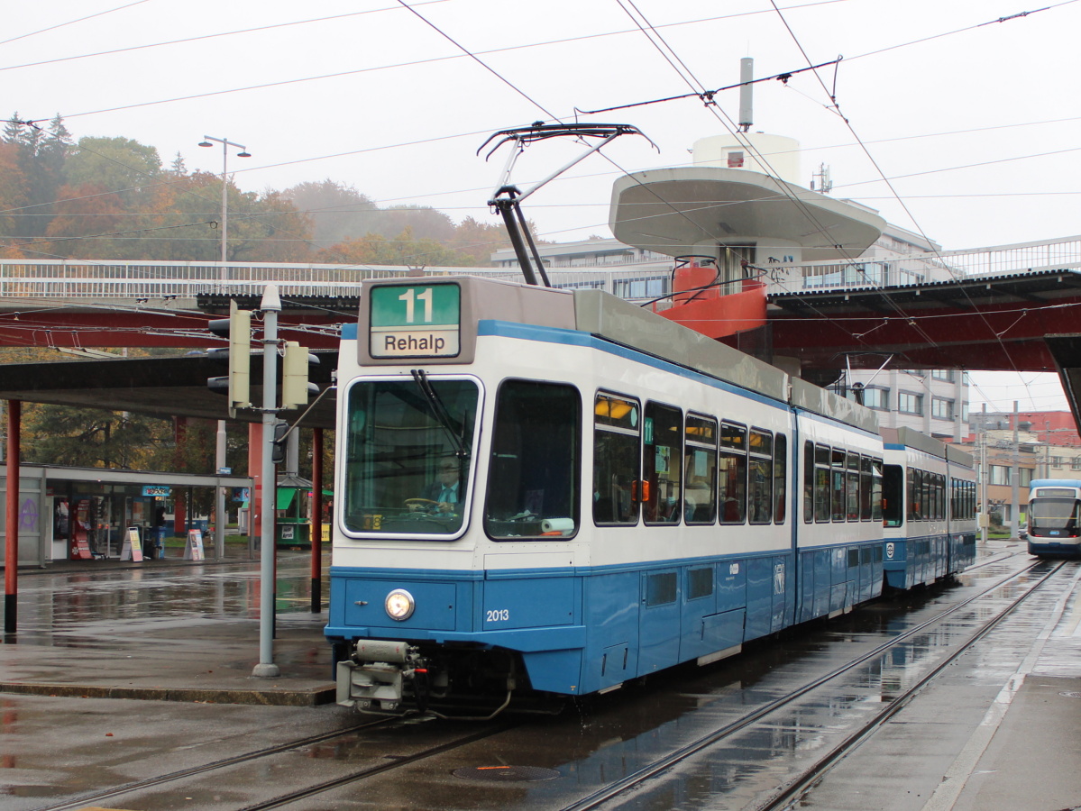Zurich, SWS/SWP/BBC Be 4/6 "Tram 2000" # 2013