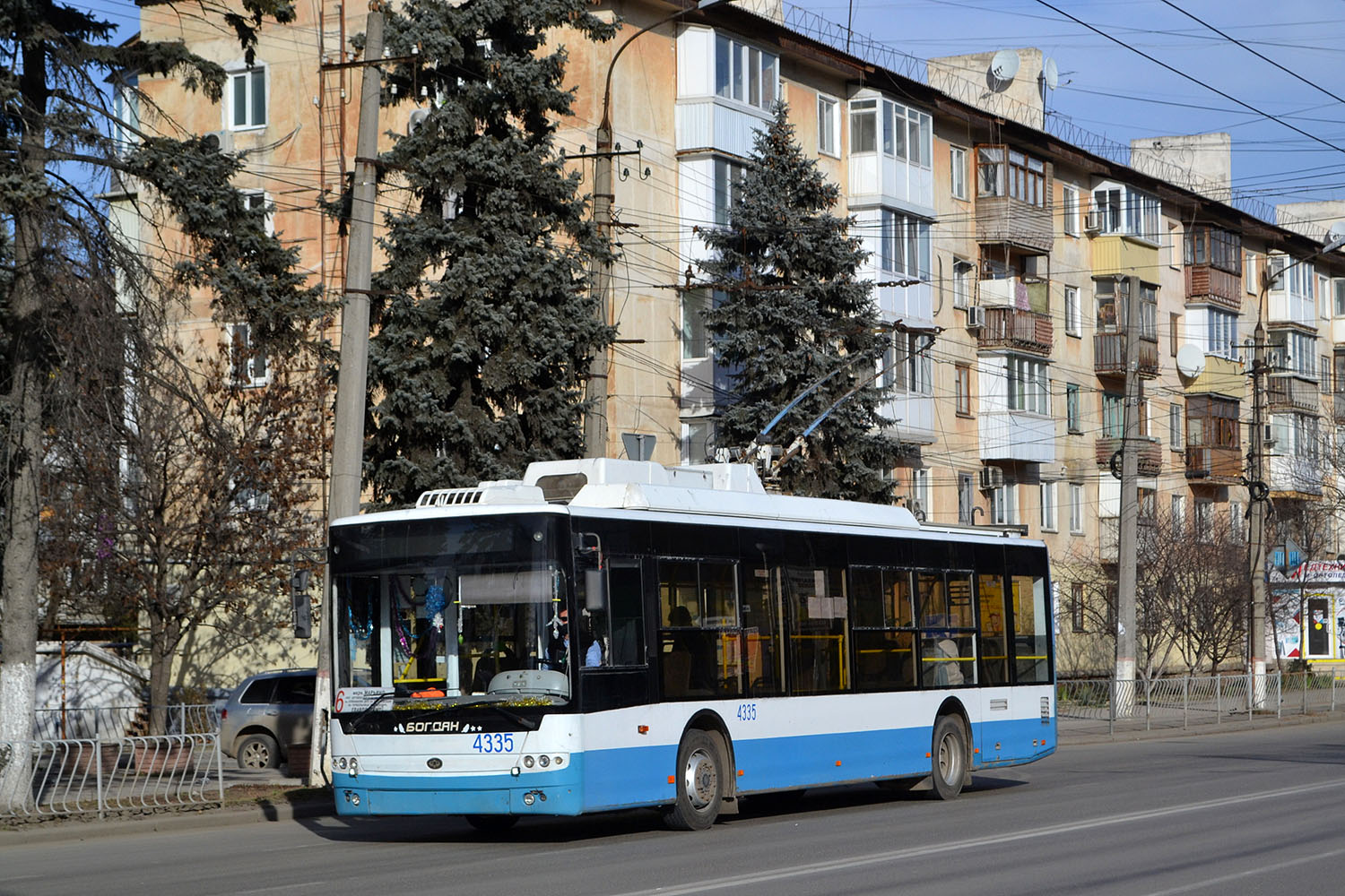 Крымский троллейбус, Богдан Т70110 № 4335