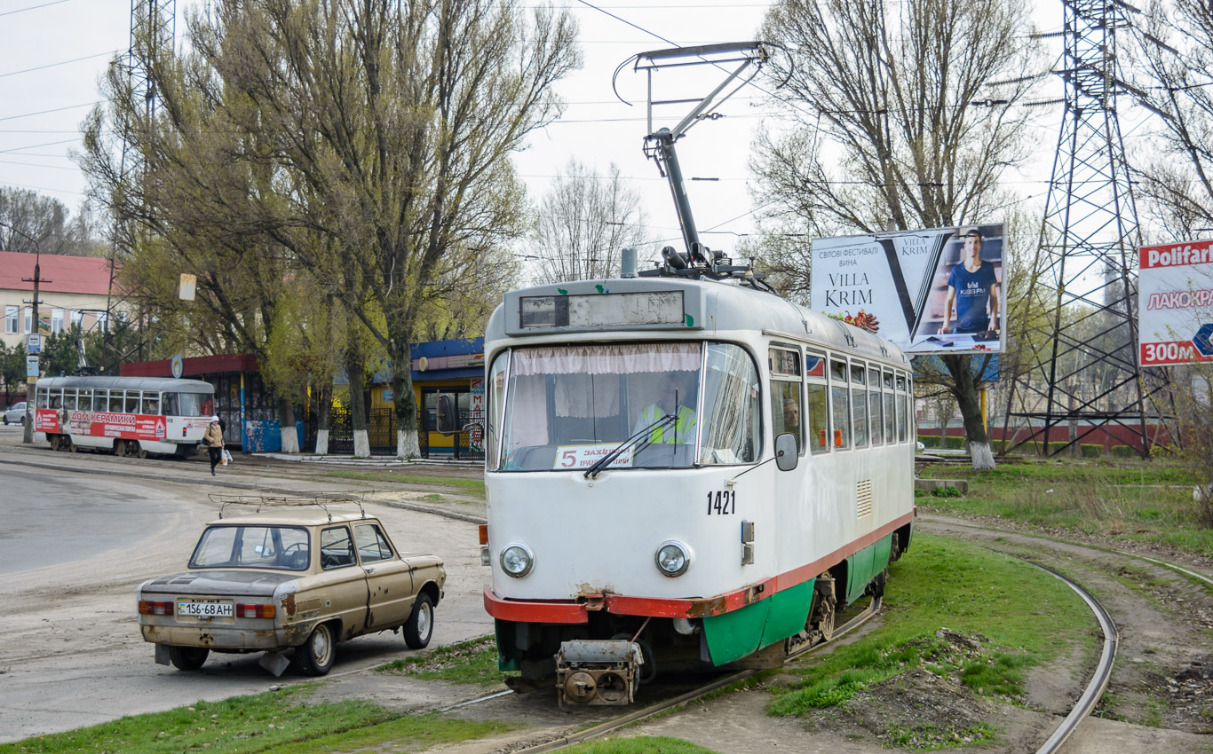 Днепр, Tatra T4DM № 1421