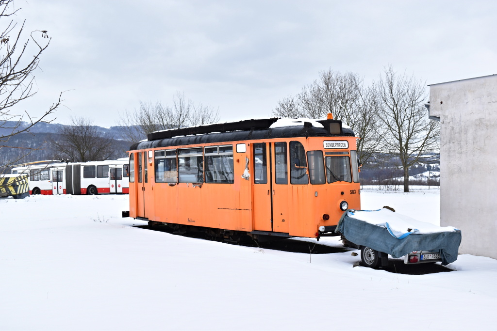 Liberec - Jablonec nad Nisou, Gotha T57 № 583; Ústí nad Labem — Vehicles from other cities • Vozidla z jiných měst