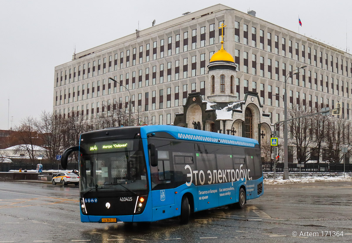 Moskwa, KAMAZ-6282 Nr 410415