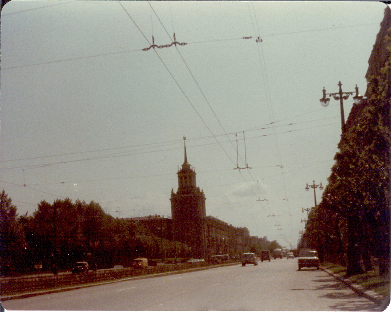 Санкт-Петербург — Исторические фотографии троллейбусной инфраструктуры