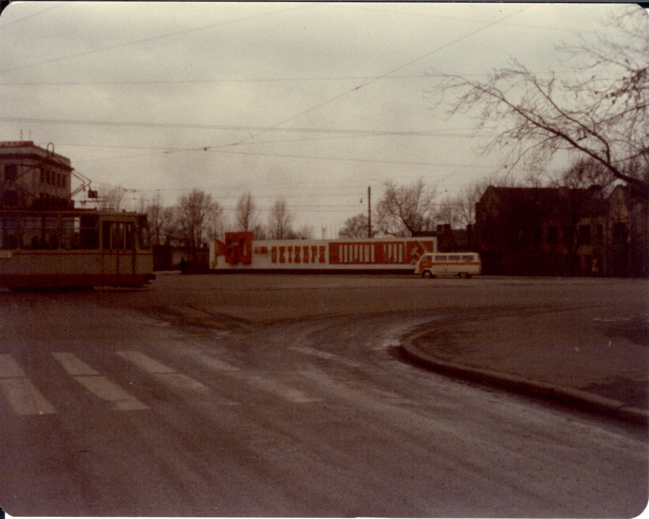 Saint-Petersburg — Historic Photos of Trolleybus Infrastructure; Saint-Petersburg — Historic tramway photos