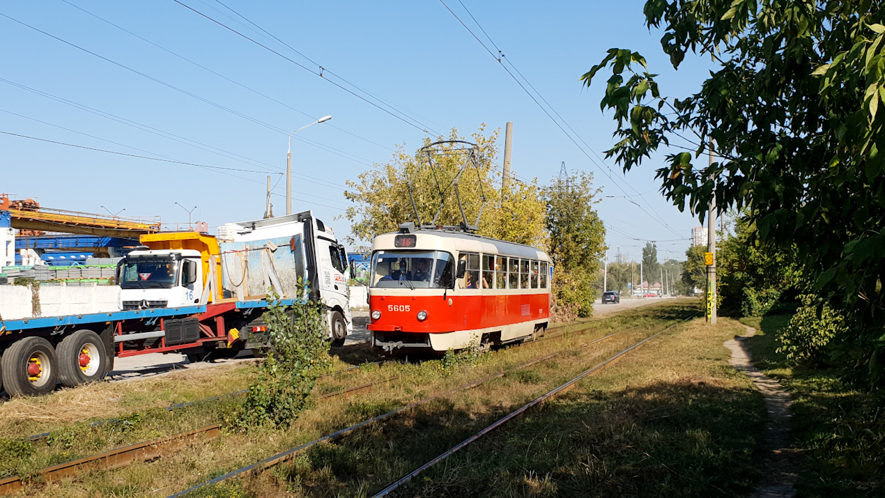 Киев, Tatra T3SU № 5605