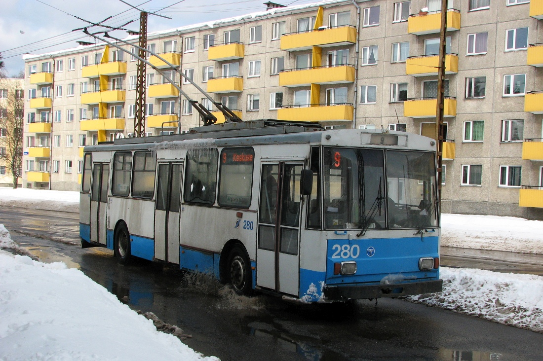 Таллин, Škoda 14Tr02/6 № 280