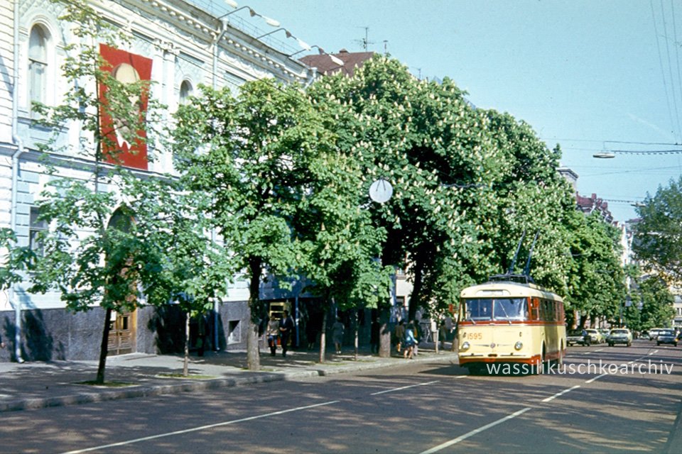 Киев, Škoda 9Tr № 1595; Киев — Исторические фотографии