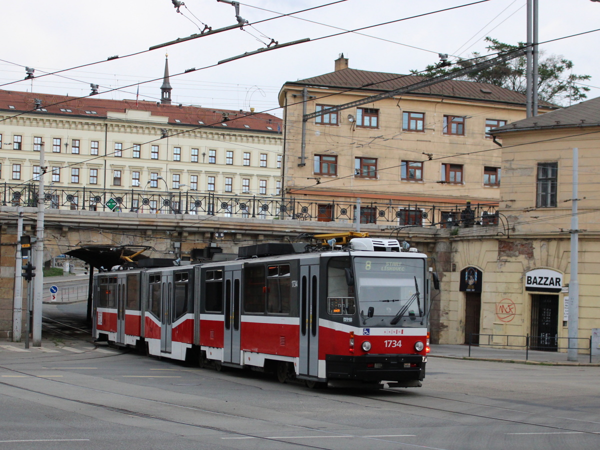 Брно, Tatra KT8D5N № 1734