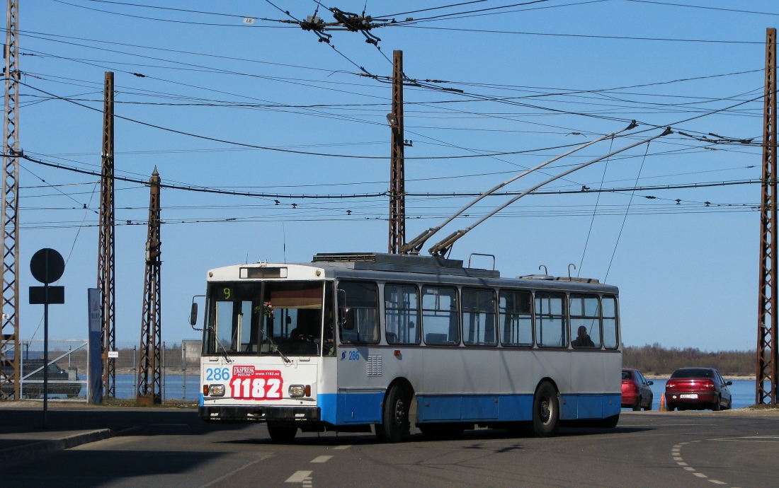 Таллин, Škoda 14Tr02/6 № 286