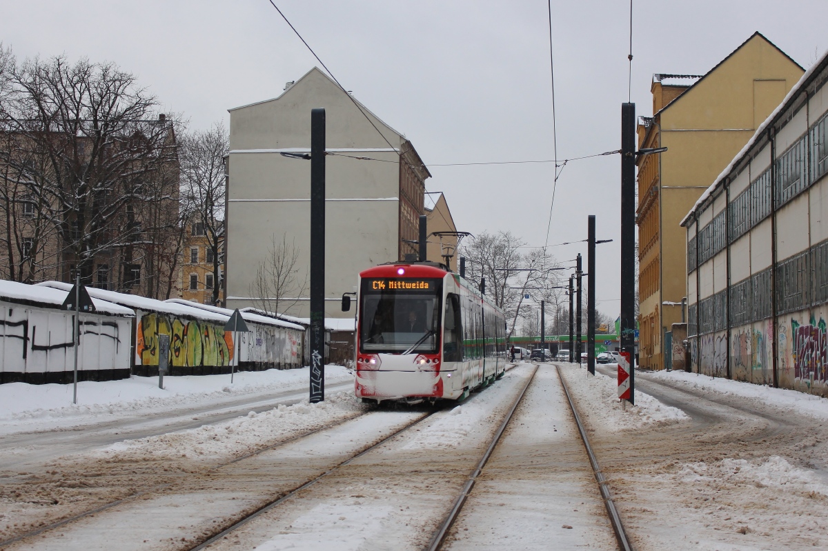 Хемниц, Vossloh Citylink № 441; Хемниц — Трамвайно-железнодорожная система «Хемницер Модель»