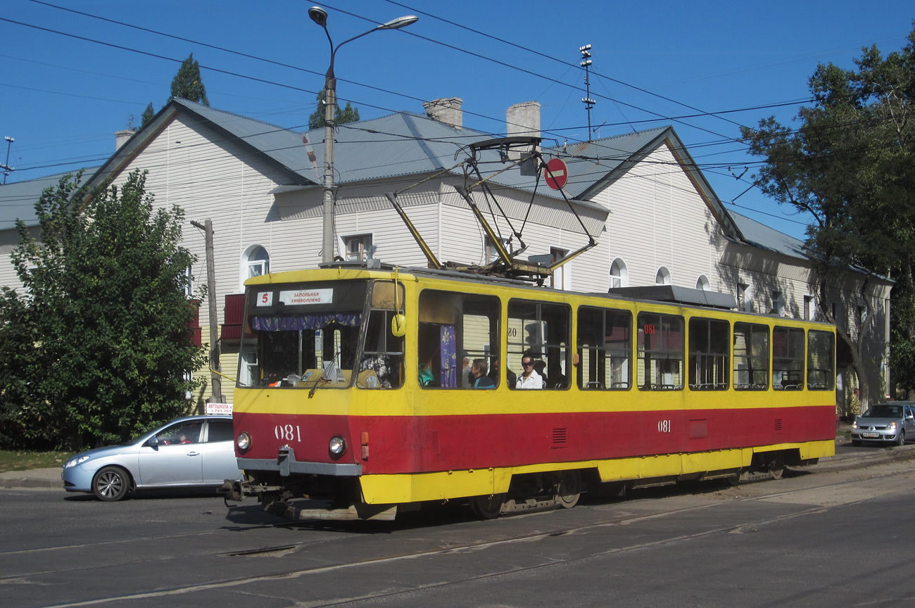 Курск, Tatra T6B5SU № 081